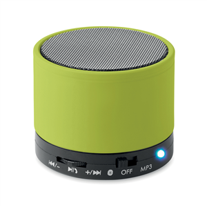 Speaker wireless personalizzato ROUND BASS MO8726