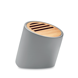 Speaker wireless personalizzato in bamboo VIANA SOUND MO9916