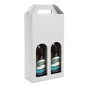 Scatola porta 2 bottiglie WINE BOX PPG080