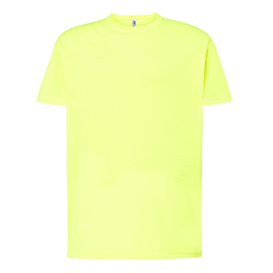 Maglietta personalizzabile uomo colori fluo in poliestere 150gr JHK REGULAR SPECIAL TSRA150S-F