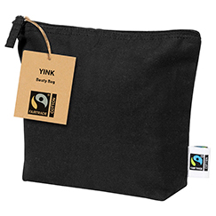 Pochette personalizzata in 100% cotone YINK FAIRTRADE