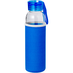 Borraccia in vetro personalizzata da 500 ml con custodia in Soft Shell VENEN