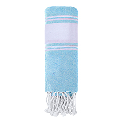 Telo fouta personalizzato in cotone riciclato 180 gr/m2 LAINEN