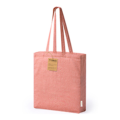 Shopper personalizzata in cotone riciclato 140 gr/m2 cm 38x42x8 BESTLA