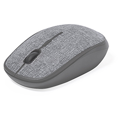 Mouse wireless con tettagli in tessuto rpet ELINGTON