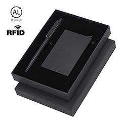 Set da ufficio con penna e porta carte di credito RANDOLPH