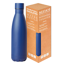 Borraccia termica personalizzata da 500 ml STEEL MAT BOTTLE 500 FLAT