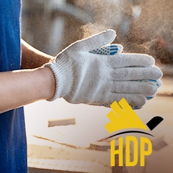 guanti HDP brand